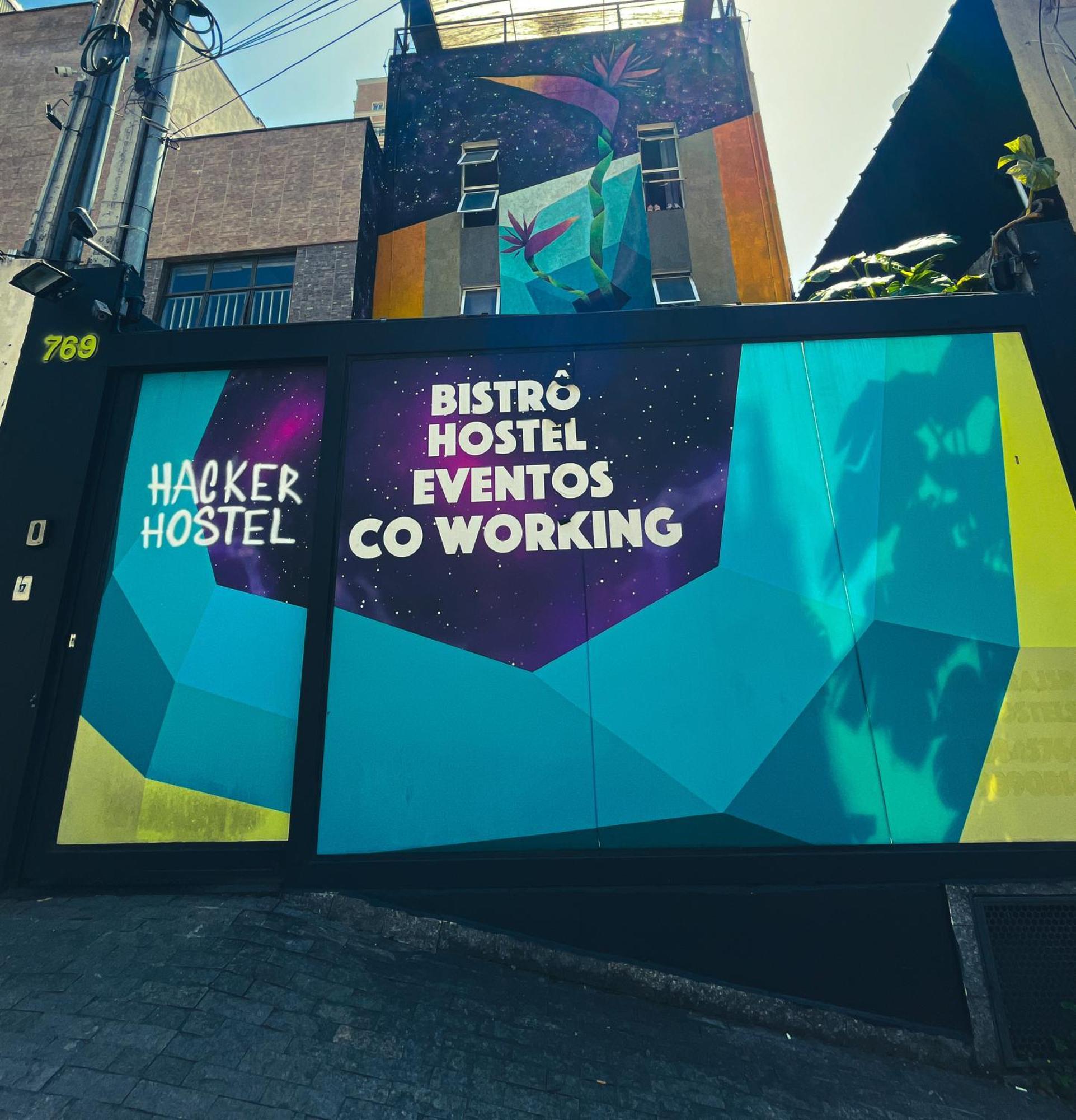 Hacker Hostel São Paulo Eksteriør bilde